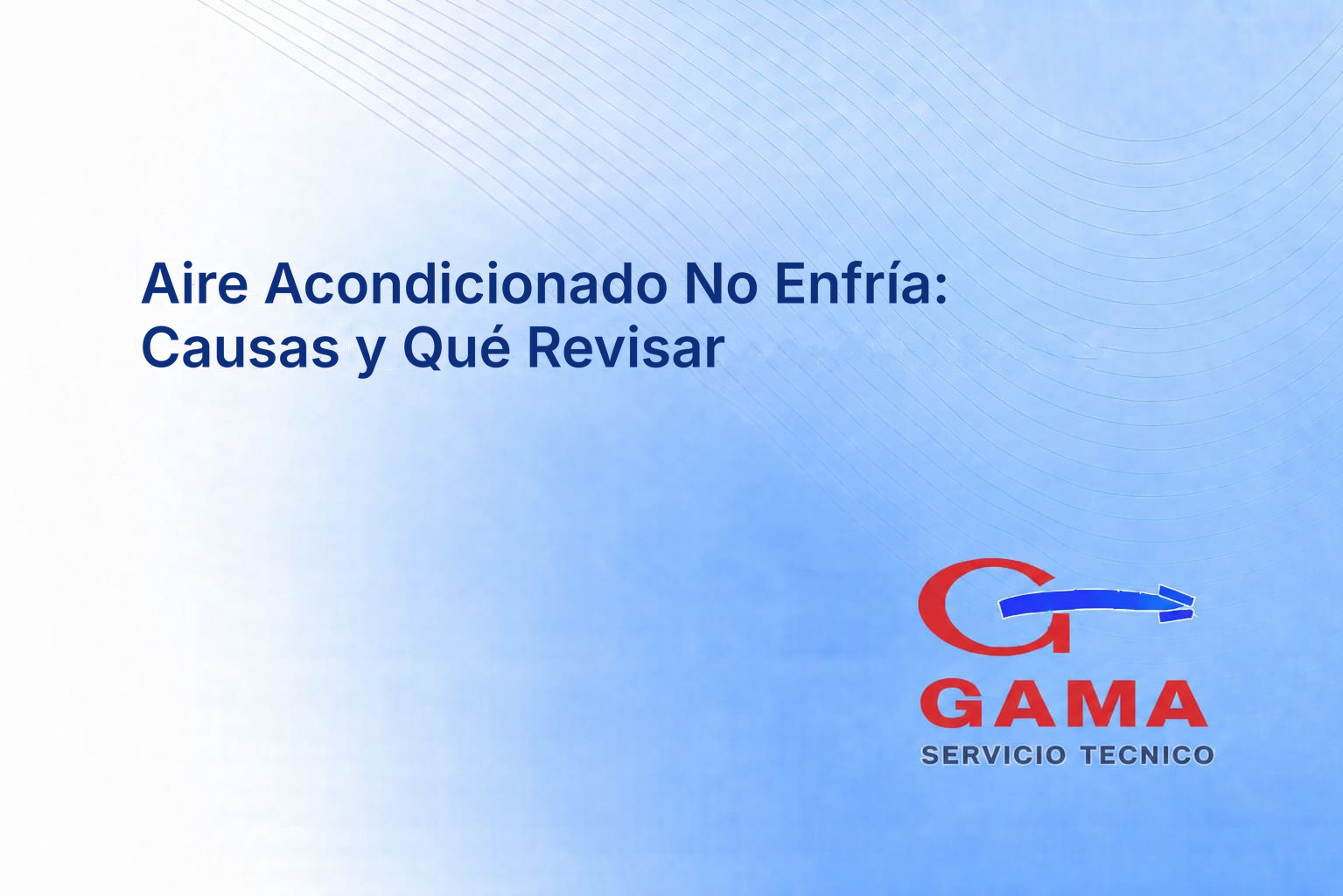 aire acondicionado no enfria